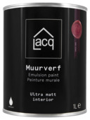 Lacq Muurverf Ultramat 1 liter Basis 1