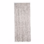 Livn deurgordijn Chenille taupe 100x230 cm