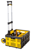 Gamma Stanley opvouwbare steekwagen FT509 met vouwkrat aanbieding