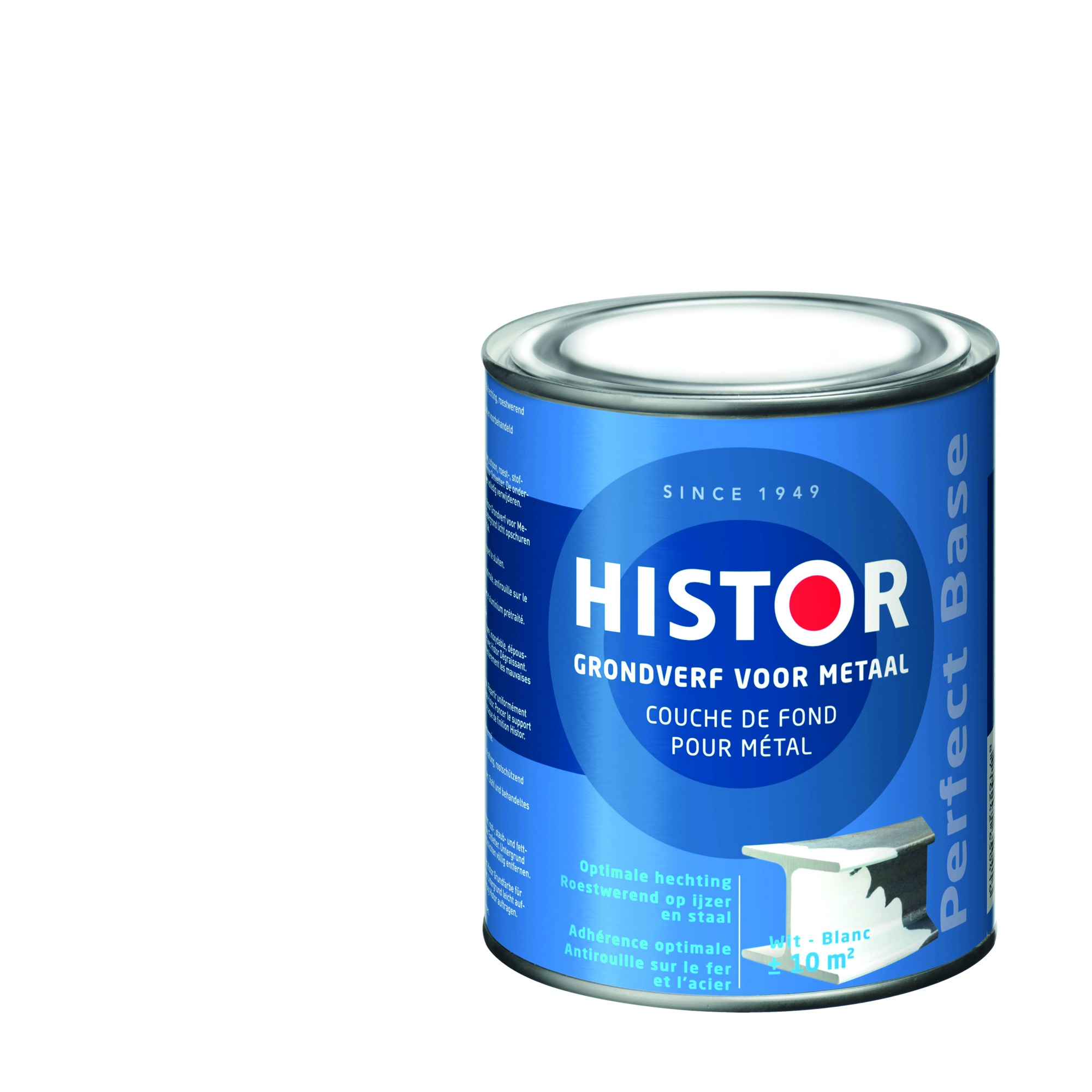 Histor Perfect Base Grondverf Metaal Wit 750 Ml histor kopen in de aanbieding