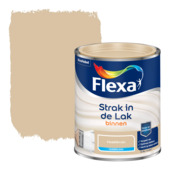 Flexa Strak in de Lak binnenlak zijdeglans hazelbruin 750 ml