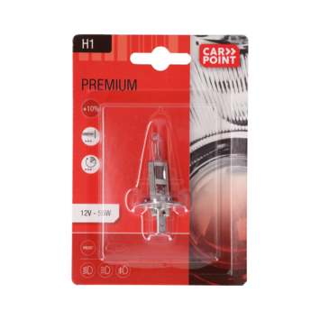 Ampoule Philips H1 Premium 55W 12V - +30% De Visibilité Pour Phare Voiture