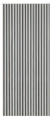 Gamma Livn deurgordijn Stripes grijs/wit 100x230 cm aanbieding