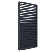 Gamma Jaloeziescherm zwart ca. 178x885 cm aanbieding