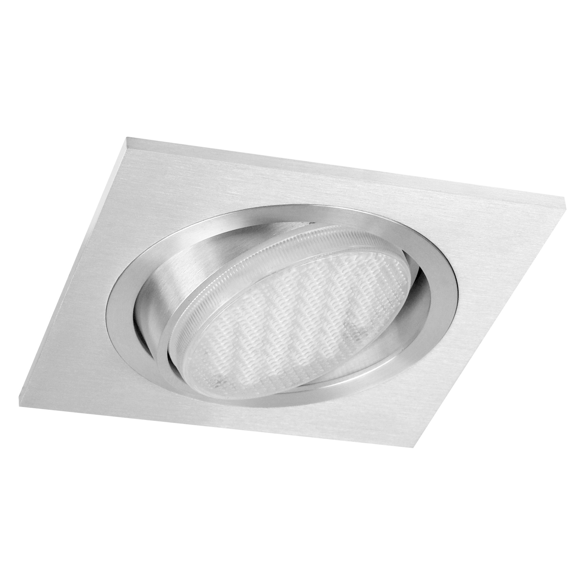 Gamma Inbouwspot Vierkant Richtbaar 9W Aluminium gamma kopen in de aanbieding