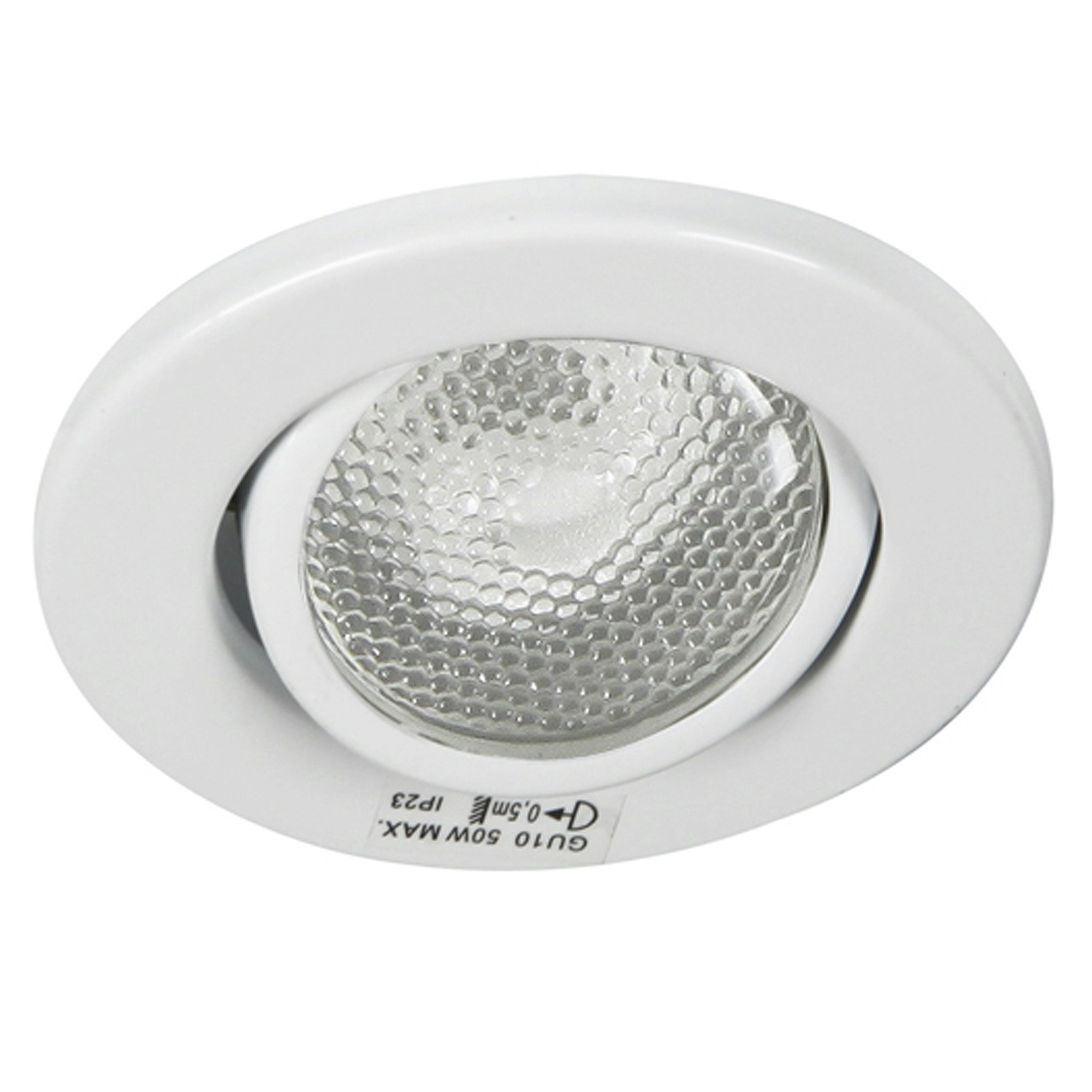 Gamma Inbouwspot Rond Richtbaar 9W Wit gamma kopen in de aanbieding