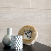 Dumaclip wand- en plafondpaneel PVC haagbeuk beige 2.4m2, afm. 120 x 25 cm