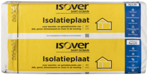 Isover glaswol isolatieplaat 8 cm 4,3m² Rd 2.2