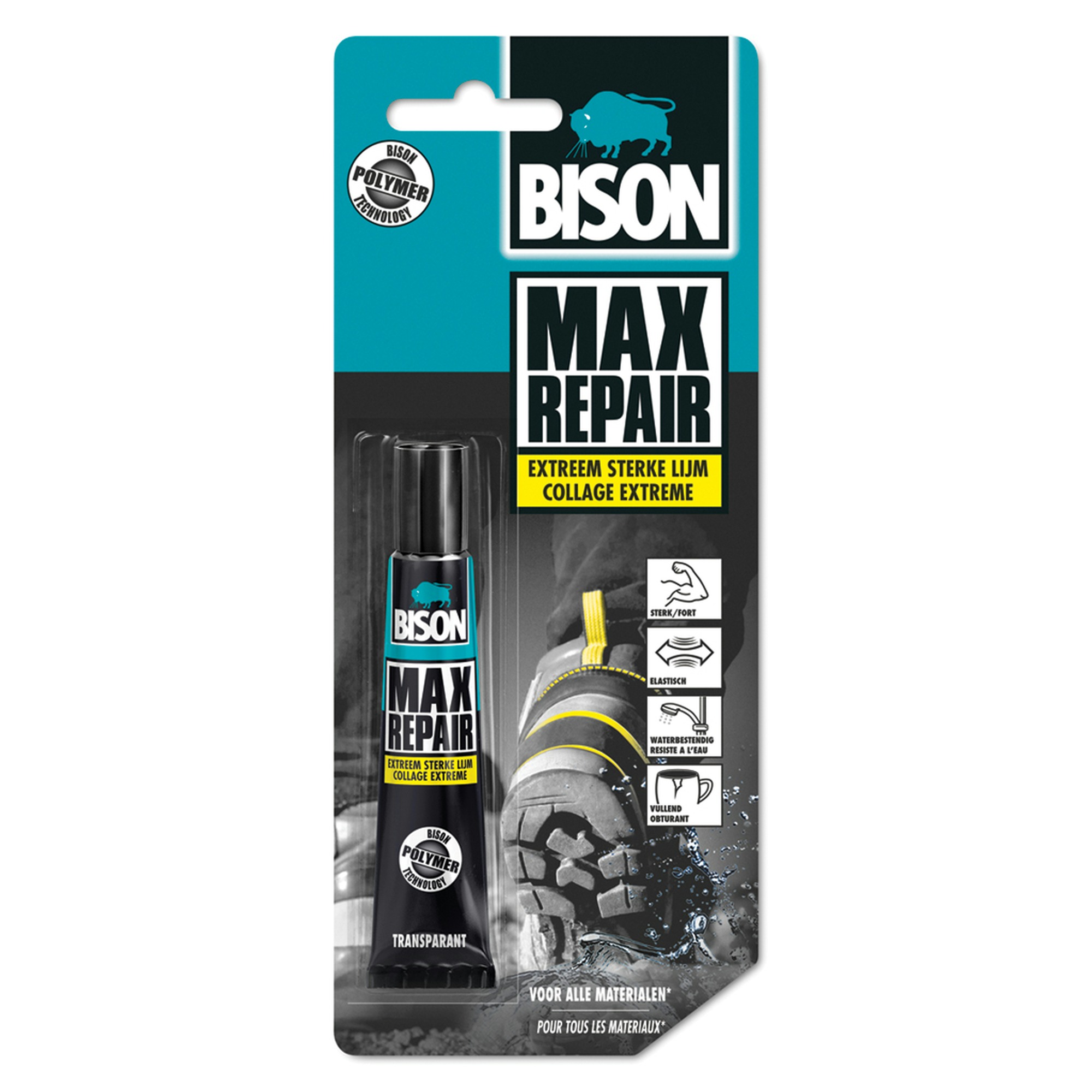 Bison Max Repair Alleslijm Tube 20 Gram bison kopen in de aanbieding