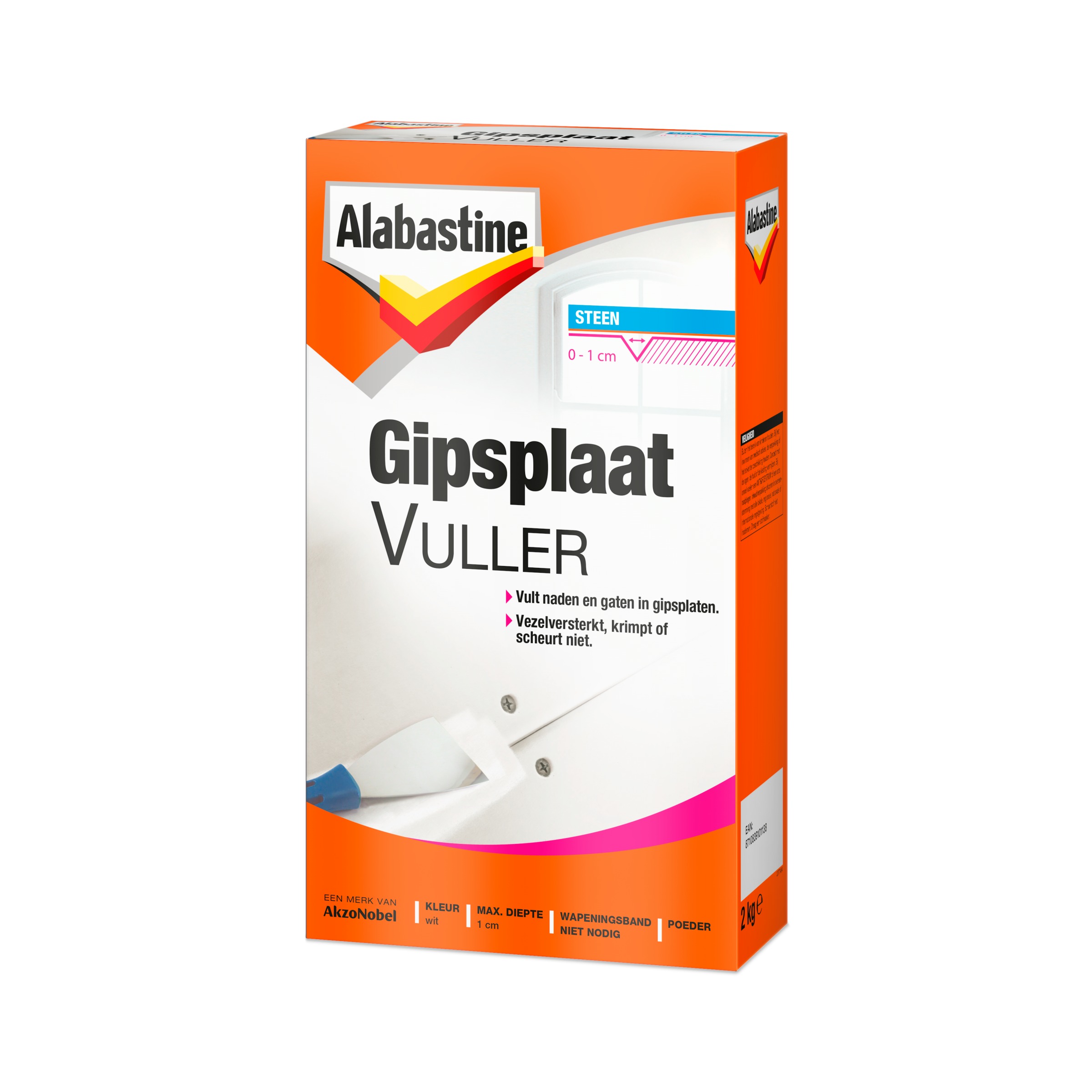 Alabastine Gipsplaatvuller 2 Kg alabastine kopen in de aanbieding
