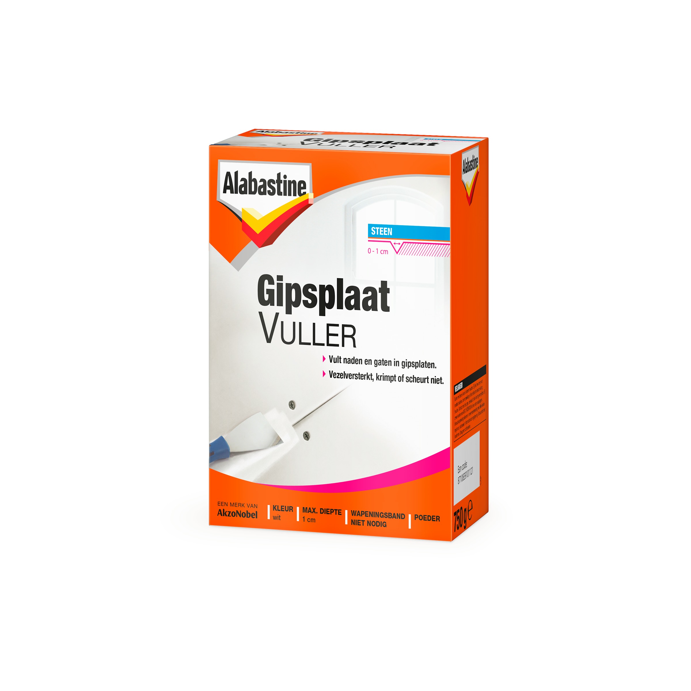 Alabastine Gipsplaatvuller 750 Gram alabastine kopen in de aanbieding