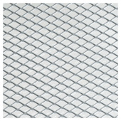 Plaat aluminium mat zilver strek 500x250x0.8mm