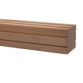 Gamma Tuinpaal vierkant Azobe hardhout ca. 65 x 65 cm lengte ca. 270 cm aanbieding