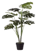 Monstera Kunstplant - H100 x Ø70 cm - Groen