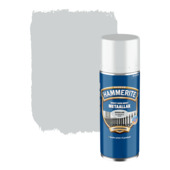 Hammerite metaallak spuitbus hoogglans zilvergrijs 400 ml