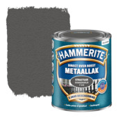 Hammerite metaallak structuur donker grijs 750 ml