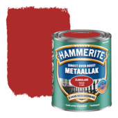 Hammerite metaallak rood zijdeglans 750 ml