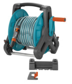 Gamma Gardena wandslanghouder met slang 20 meter aanbieding