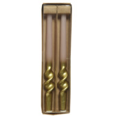 Dinerkaars gedraaid poederroze goud