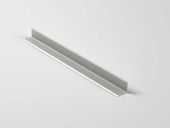 Grosfillex GX Wall aluminium binnen-/buitenhoek 12x12mm 260 cm