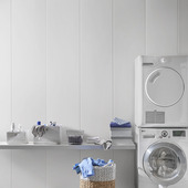 Grosfillex paneel Cottage PVC wit glanzend 5,46 m²