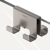 Tiger Handdoekhaak Caddy Dubbel Rvs