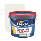 Flexa Powerdek Clean muurverf mat RAL 9010 gebroken wit 10 liter