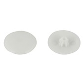 GAMMA afdekkap universeel schroef PZ3 wit 30 stuks