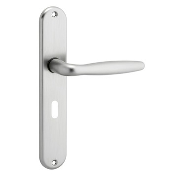 GAMMA Rimini deurkrukset sleutel mat nikkel