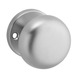 GAMMA deurknop Bergen rond rozet mat nikkel