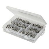 GAMMA schroef universeel assortiment platkop RVS 550 stuks