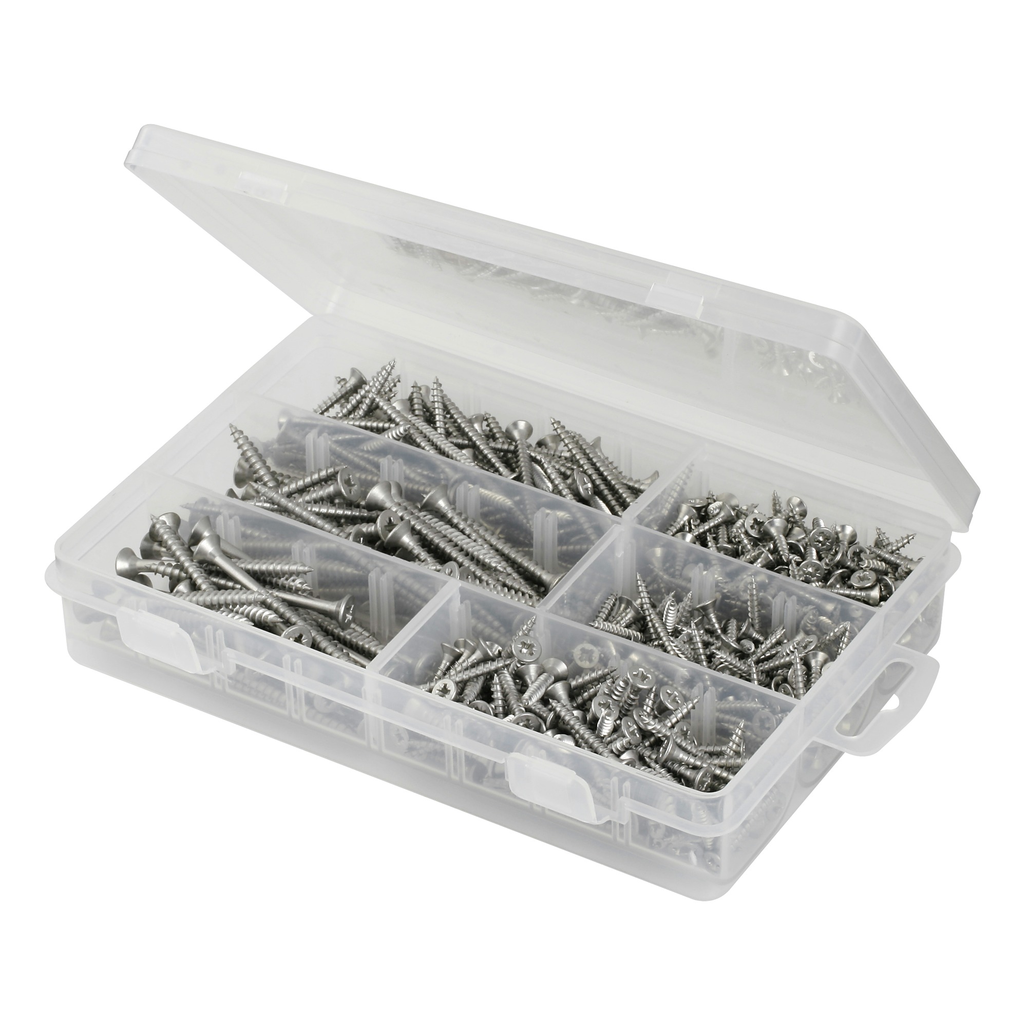 Gamma Schroef Universeel Assortiment Platkop Rvs 550 Stuks gamma kopen in de aanbieding