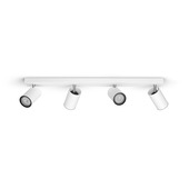 Philips opbouwspot Kosipo 4-lichts zwart | GAMMA