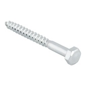 GAMMA houtdraadbout verzinkt M6x30 mm 10 stuks