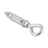 GAMMA keilbout met oog verzinkt M6 50x40 mm 2 stuks