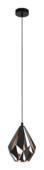 Eglo hanglamp Carlton koper Ø20,5 cm