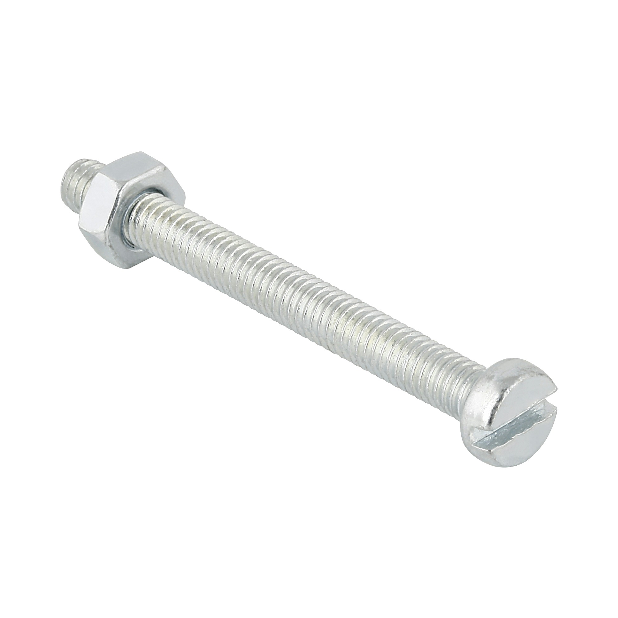 Gamma Metaalschroef M3 X 30Mm Cilinderkop Verzinkt 15 Stuks gamma kopen in de aanbieding