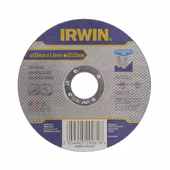 Irwin Pro doorslijpschijf Ø115 mm. Dikte 1.6 mm. Voor RVS.