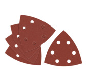 Irwin schuurvel driekhoek 95 x 95 mm zelfhechtend K180, 5 stuks