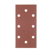 Irwin schuurvel 190 x 93 mm K80 zelfhechtend, met perforatie voor B+D, 5 stuks.