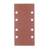 Irwin schuurvel 190 x 93 mm K240 zelfhechtend, met perforatie voor B+D, 5 stuks.