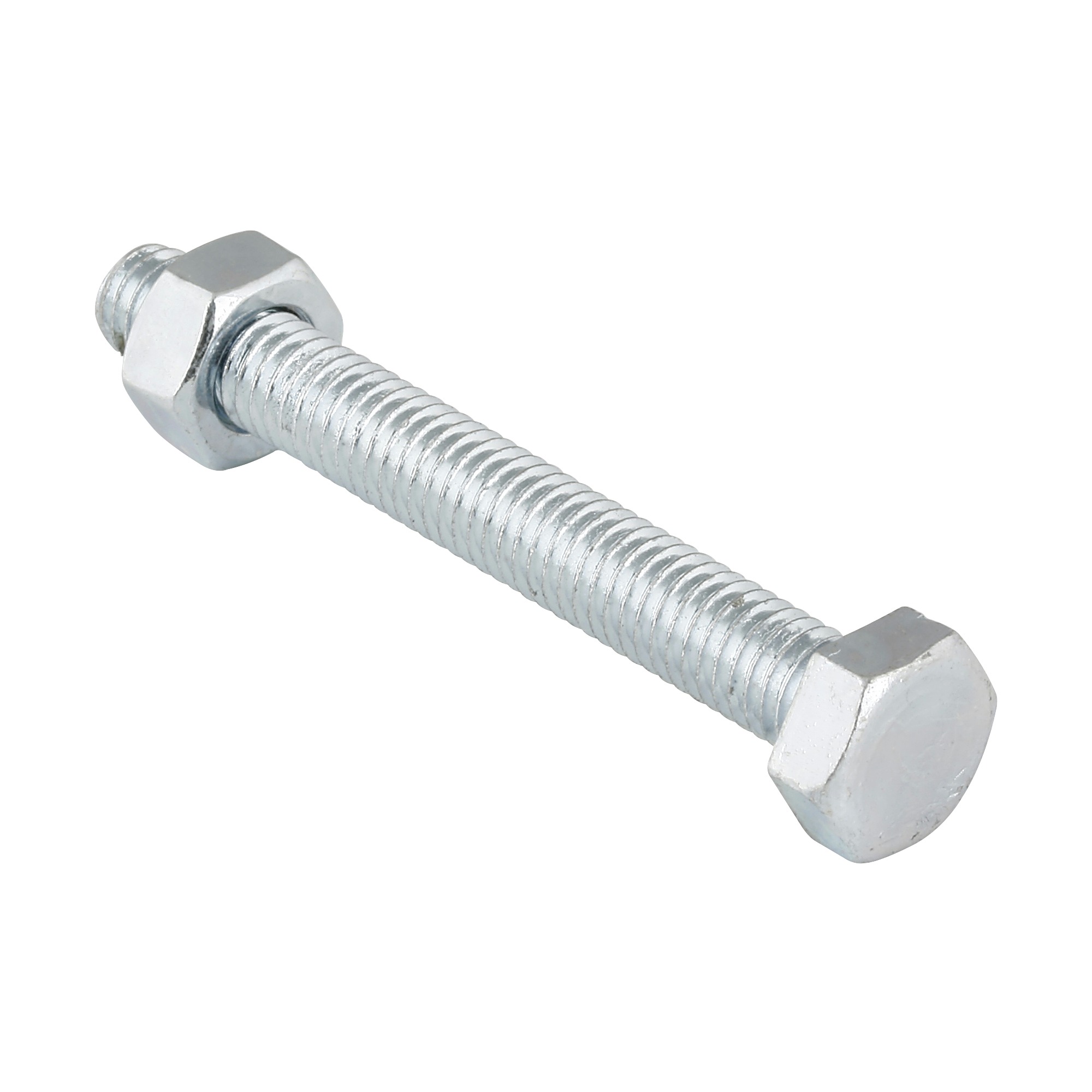 Gamma Zeskantbout M6 X 50 Mm Verzinkt 4 Stuks gamma kopen in de aanbieding