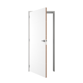 Lundia deur-kozijn combinatie links Rik 88 x 211,5 cm in het kozijn 56 x 90 mm