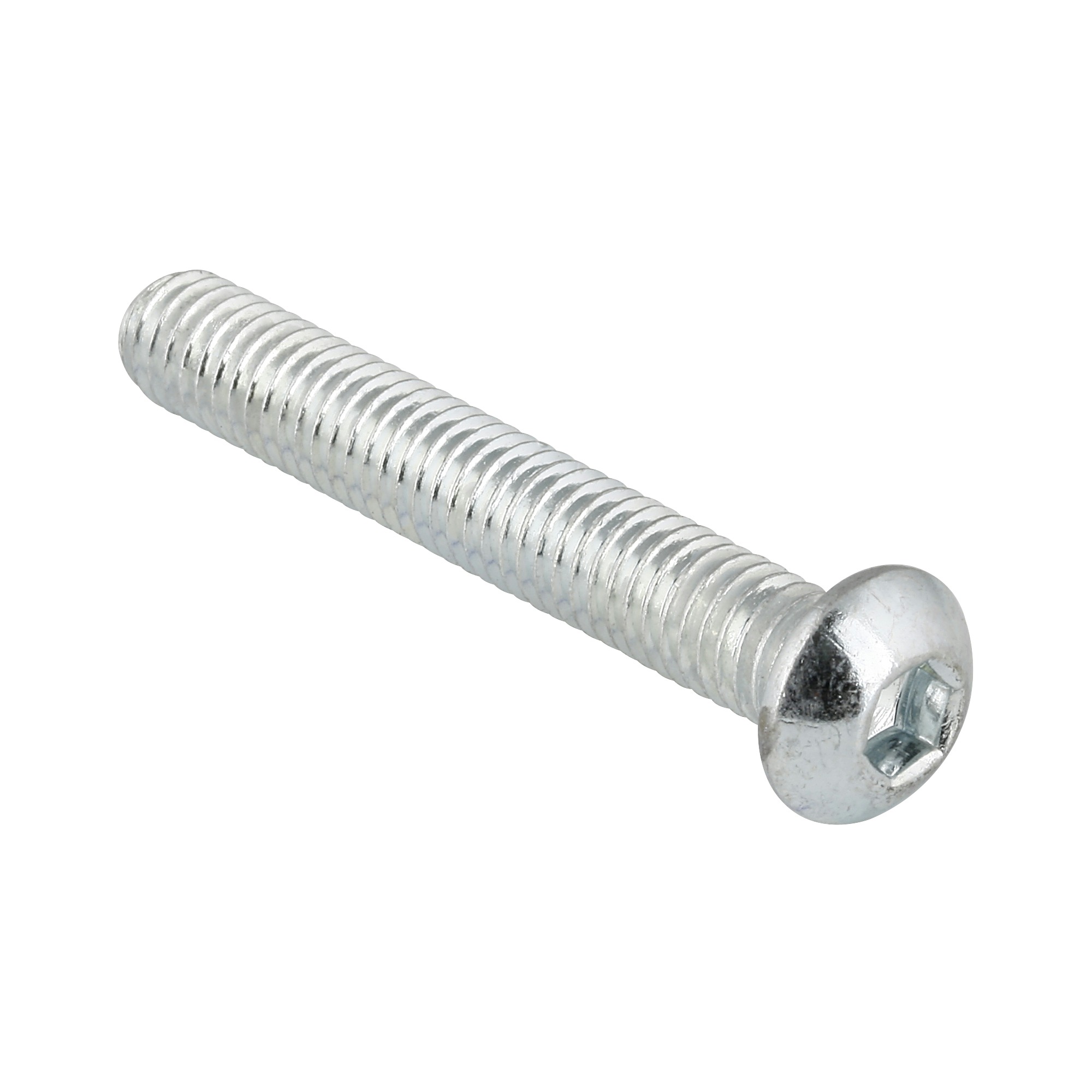 Gamma Inbusbout M6 X 20 Mm Rondkop Verzinkt 12 Stuks gamma kopen in de aanbieding