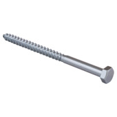 Houtdraadbout verzinkt M8x120 mm 100 stuks