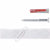 Fischer DuoPower plankbevestiging 6x30mm set compleet met schroef 12 stuks