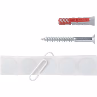 Fischer DuoPower plankbevestiging 6x30mm set compleet met schroef 12 stuks