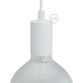 HOMEJOY 2 stuks E27 lampophangingen, metaal, vintage lampfitting, retro hanglamp, hanglamp met kabel, in hoogte verstelbaar, 100 cm, textielkabel voor plafondverlichting, doe-het-zelf wand