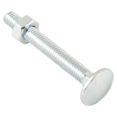 GAMMA slotbout M6 x 50 mm verzinkt 8 stuks