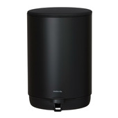 Sealskin Pedaalemmer Mind zwart 5 l vrijstaand